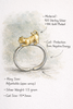 Original Design Gold Cat Silver Ring-Good Luck and Prosperity