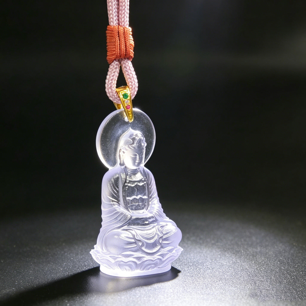 Liuli Guanyin Pendant – Compassion, Peace & Gentle Protection