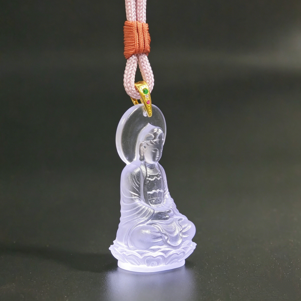 Liuli Guanyin Pendant – Compassion, Peace & Gentle Protection