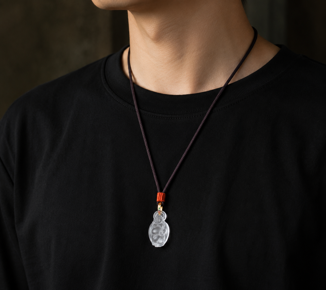 Maitreya Liuli Pendant-Joy，Contentment & Inner Abundance