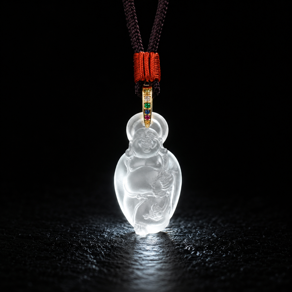Maitreya Liuli Pendant-Joy，Contentment & Inner Abundance