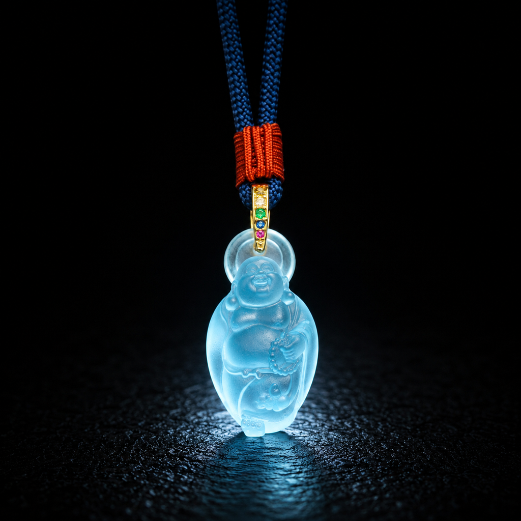 Maitreya Liuli Pendant-Joy，Contentment & Inner Abundance
