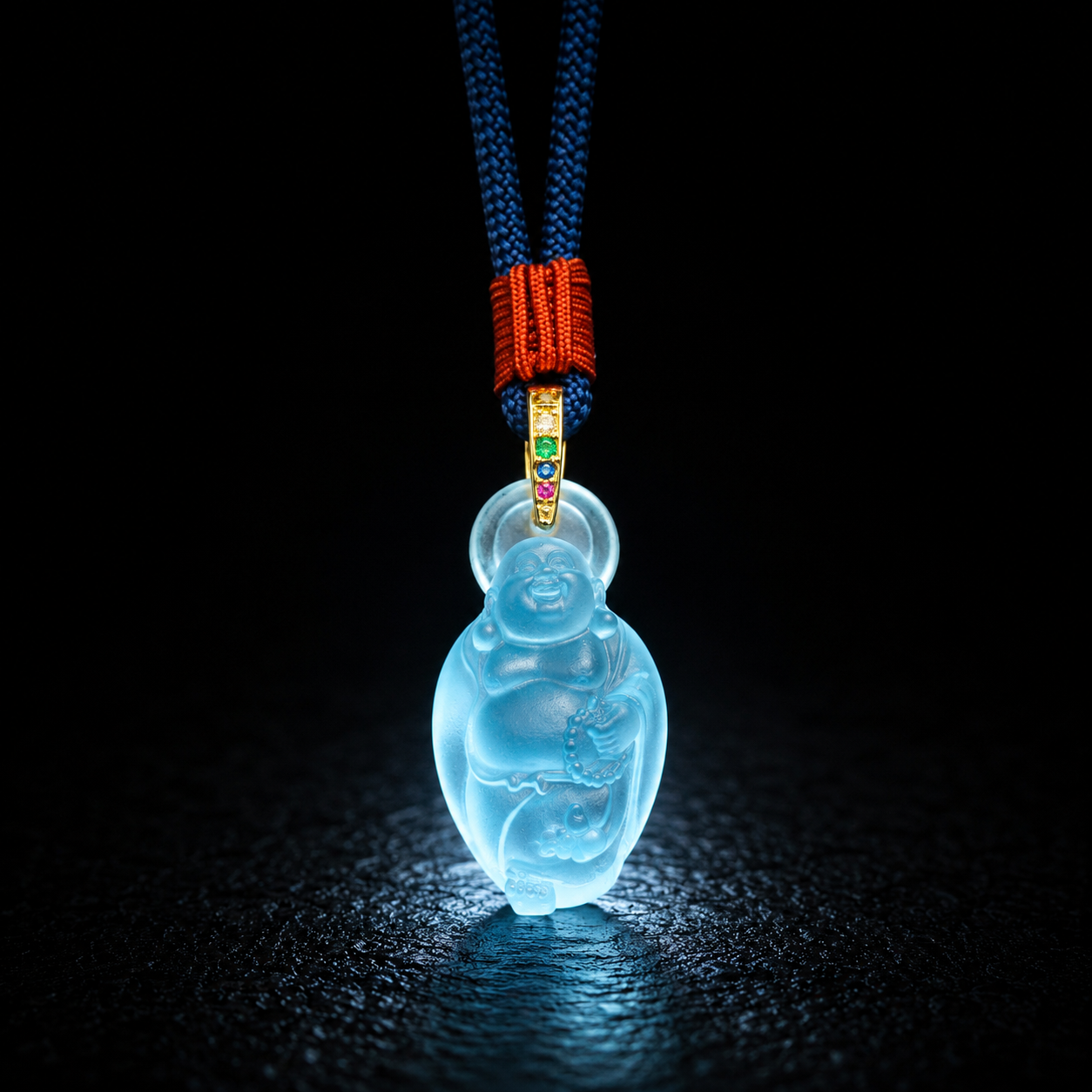 Maitreya Liuli Pendant-Joy，Contentment & Inner Abundance