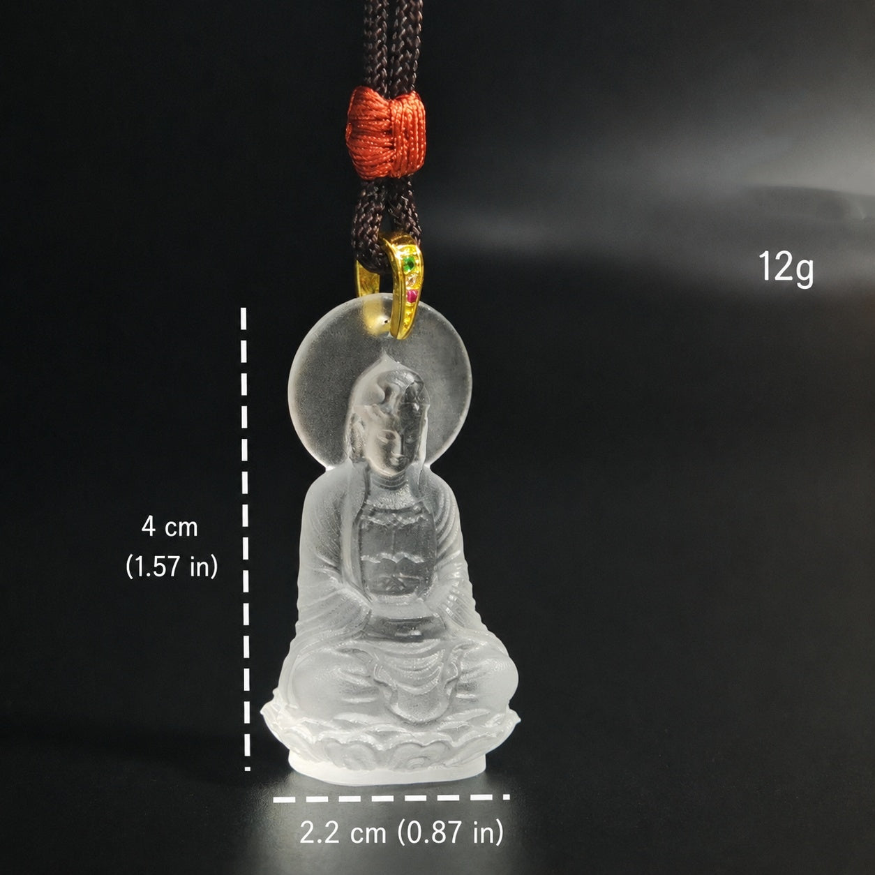 Liuli Guanyin Pendant – Compassion, Peace & Gentle Protection