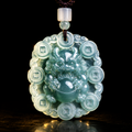 Money Ingot Pixiu Jade Pendant-Wealth, Prosperity & Protection