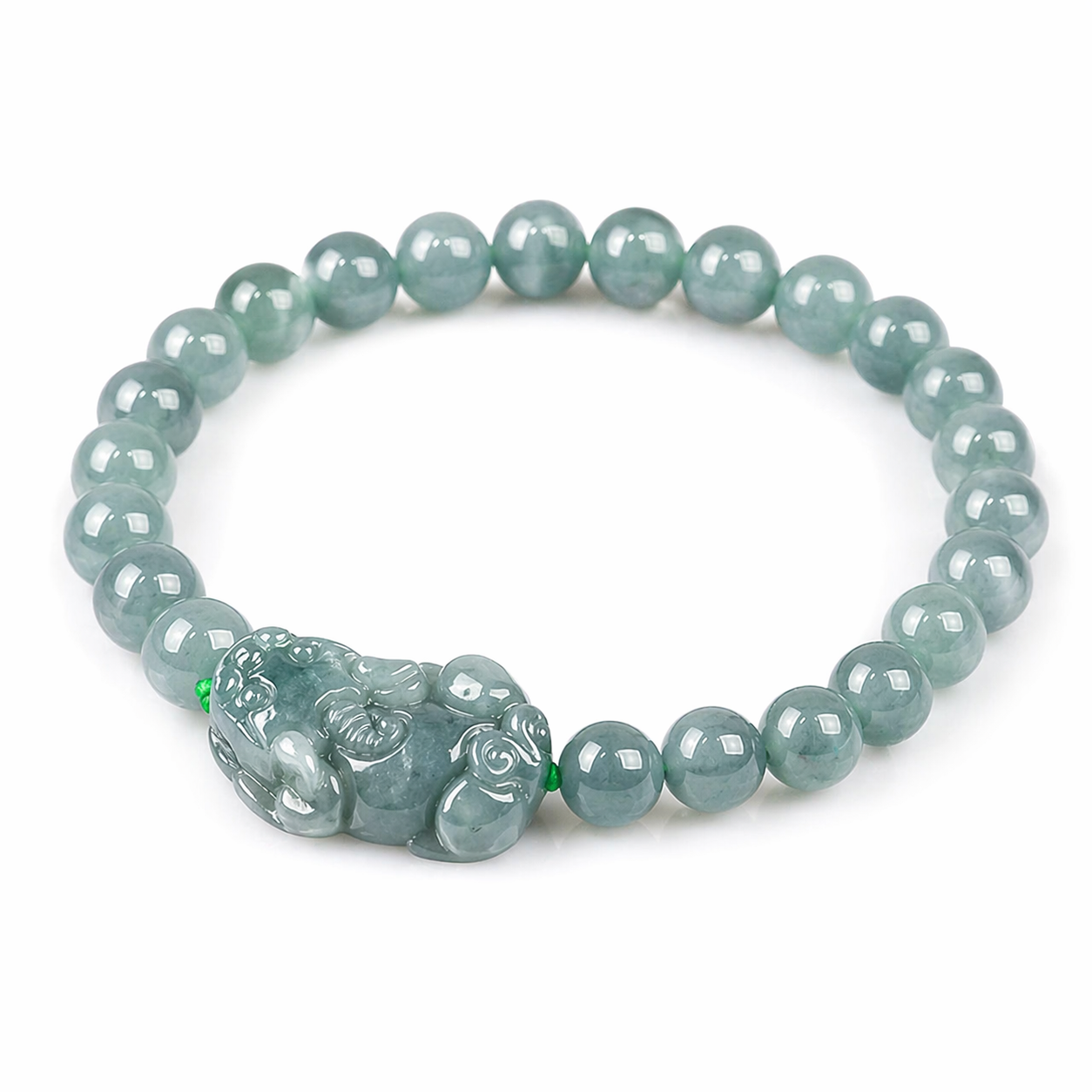 Jade Pixiu Wealth Flow Bracelet-The Guardian of Abundance