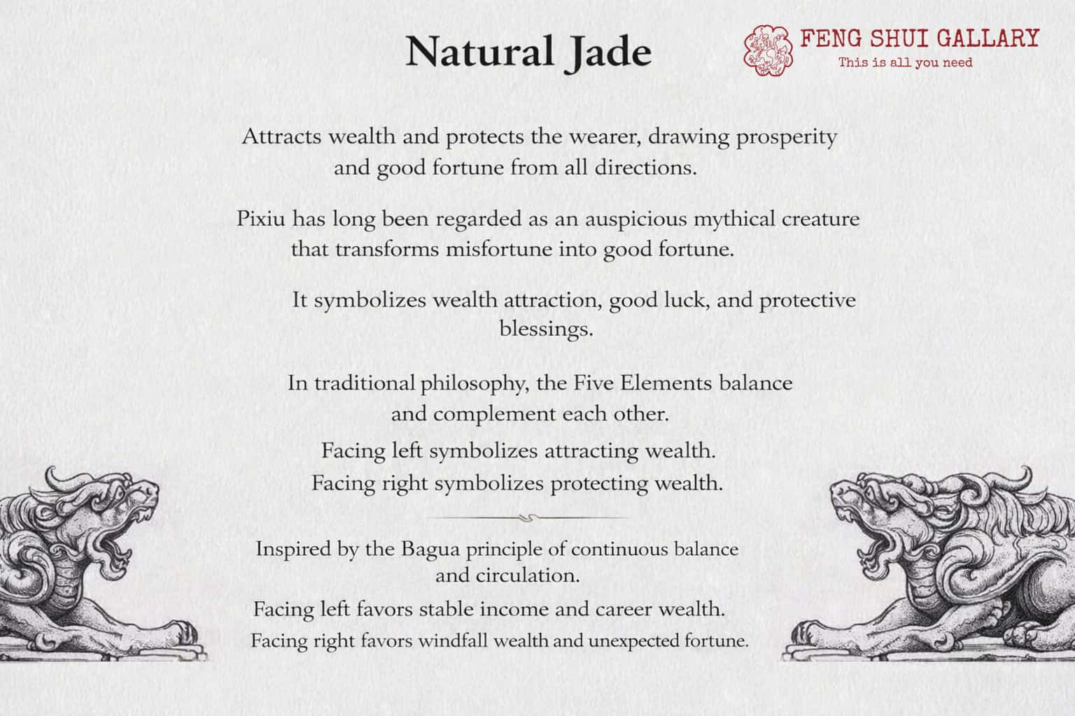 Imperial Wealth Guardian Pixiu Jade Pendant– Ancient Wealth & Protection Talisman