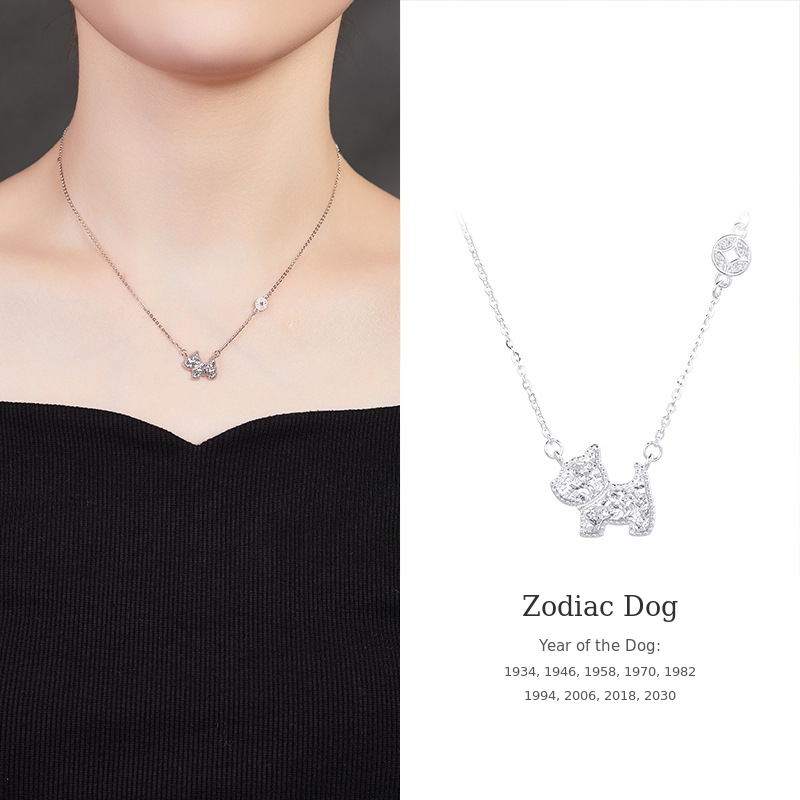 925 Silver Zodiac Necklace-Your Year, Worn with Meaning