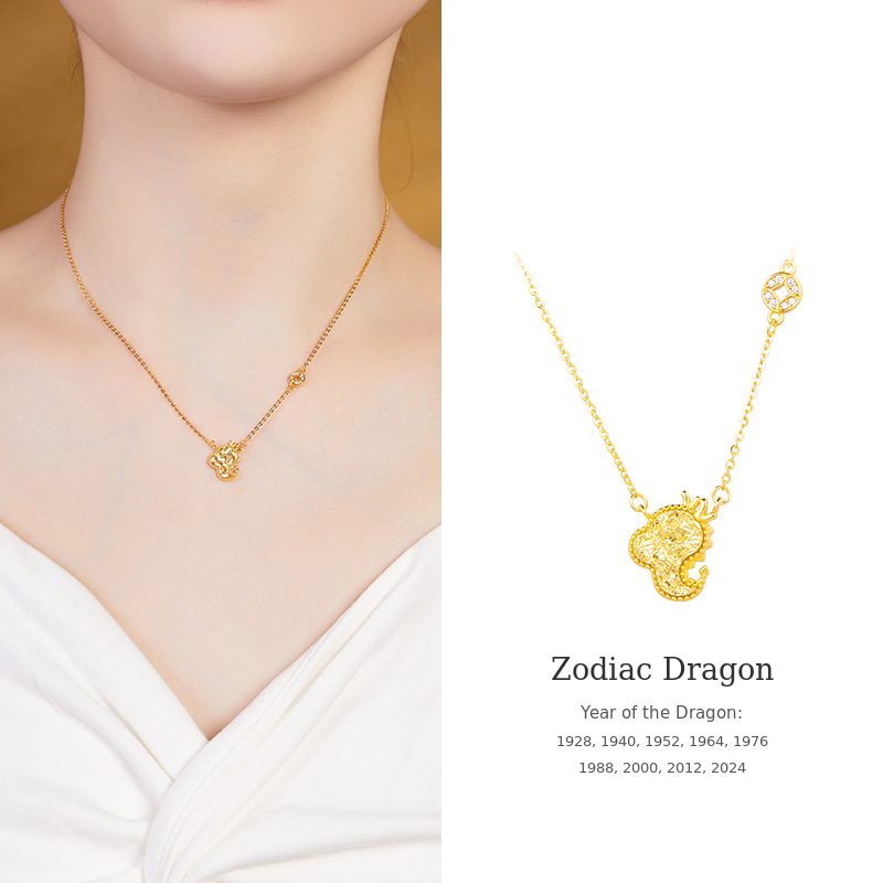 Guided by Your Sign-18K Gold Plated 925 Silver Zodiac Necklace