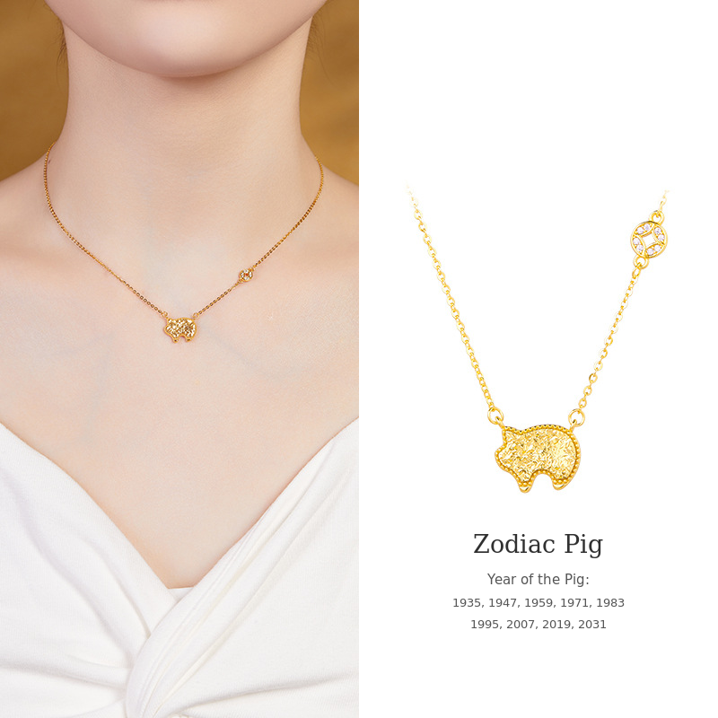 Guided by Your Sign-18K Gold Plated 925 Silver Zodiac Necklace