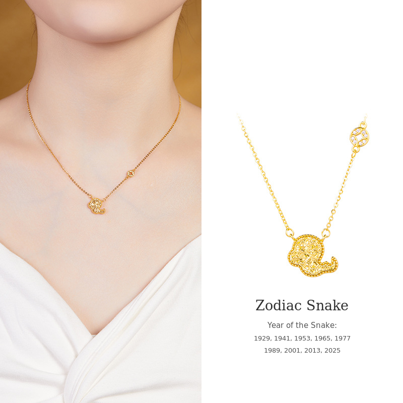 Guided by Your Sign-18K Gold Plated 925 Silver Zodiac Necklace