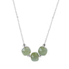 Hetian Jade Stone 925 Silver Necklace