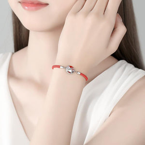 2021 Chinese New Year OX Lucky Coin Red Rope Bracelet - FengshuiGallary