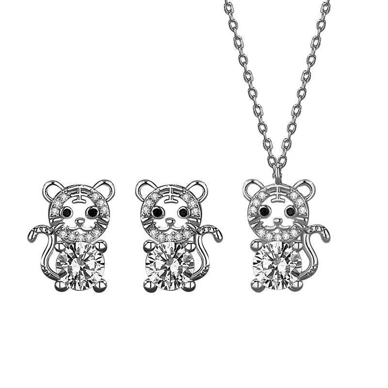 2022 New Year Tiger Jewelry Set - FengshuiGallary