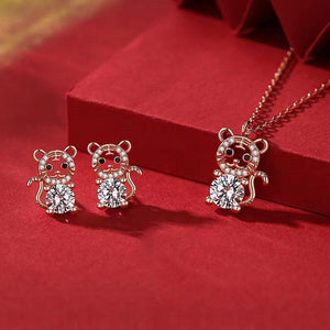 2022 New Year Tiger Jewelry Set - FengshuiGallary