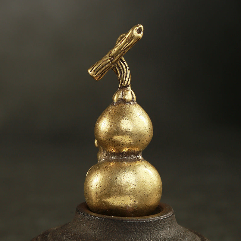 Gold Of Calabash Auto Key Pendant - FengshuiGallary