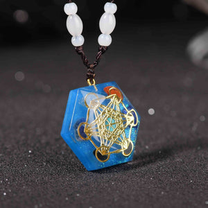 7 Orgonite Chakra Reiki Healing Energy Pendant Necklace - FengshuiGallary