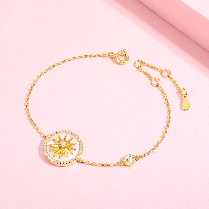 8 Pointed Star Octagram Diamond Pearl Healing Bracelet - FengshuiGallary