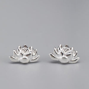 925 Silver Louts Drop Lucky Earring - FengshuiGallary