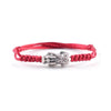 999 Silver Bracelet-Pixiu Red String Fengshui - FengshuiGallary