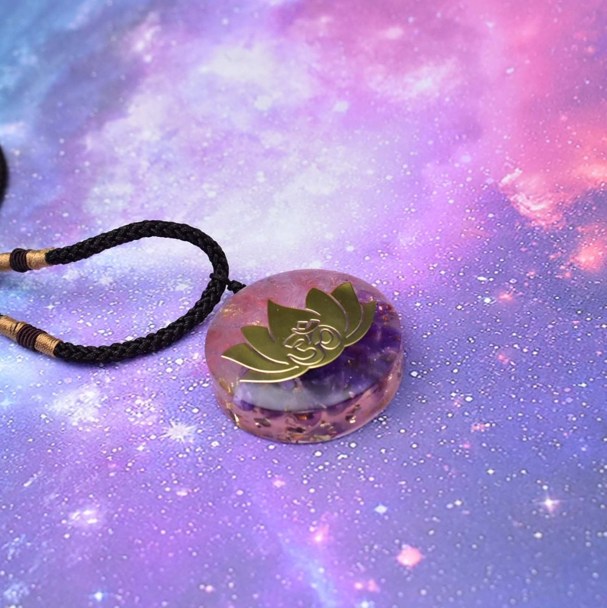 Amethyst Chakra Healing Energy Pendant - FengshuiGallary