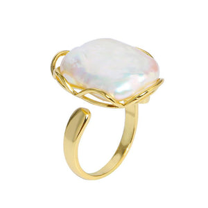 Auspicious Feng Shui Pearl Wealth Ring - FengshuiGallary