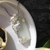 Auspicious Magpie White Jade Wealth Pendant - FengshuiGallary