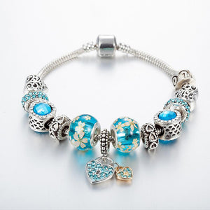 Blue Crystal Healing Bracelet - FengshuiGallary
