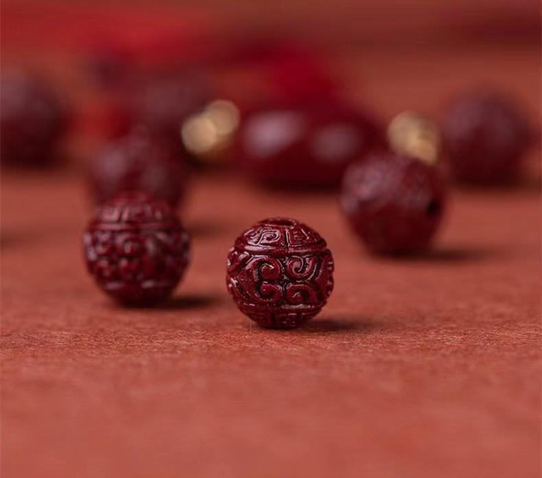 Cinnabar Anklet-Red String Bodhi Beads - FengshuiGallary