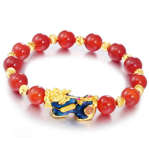 Color Changing Pixiu Cat Eye Lucky Bracelet-Special - FengshuiGallary