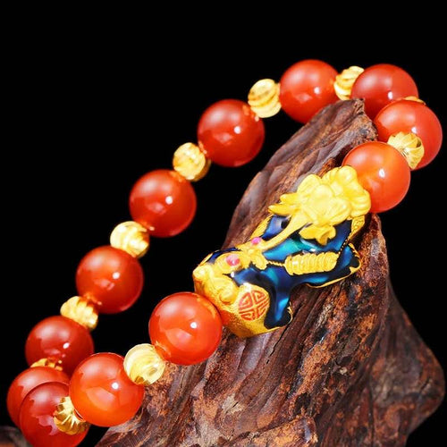 Color Changing Pixiu Cat Eye Lucky Bracelet-Special - FengshuiGallary