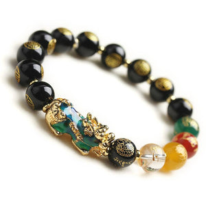Color Changing Pixiu God Of Wealth Bracelet - FengshuiGallary
