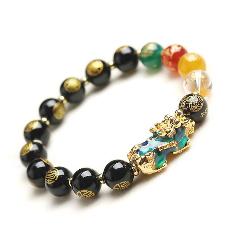 Color Changing Pixiu God Of Wealth Bracelet - FengshuiGallary