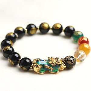 Color Changing Pixiu God Of Wealth Bracelet - FengshuiGallary