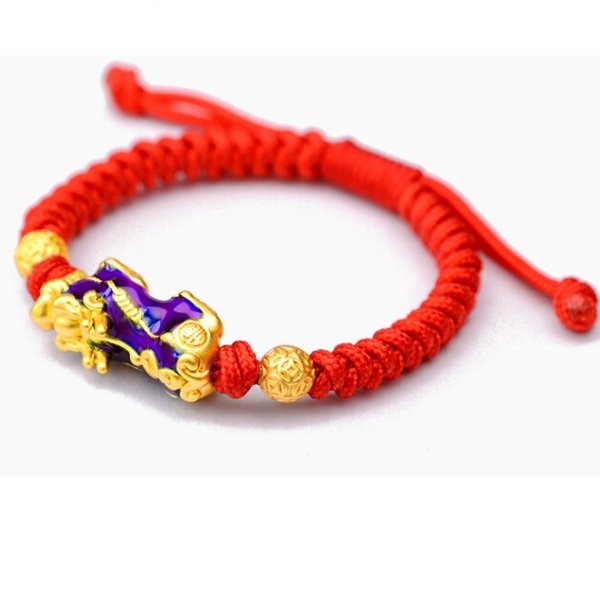Color Changing Pixiu Lucky Rope Bracelet - FengshuiGallary