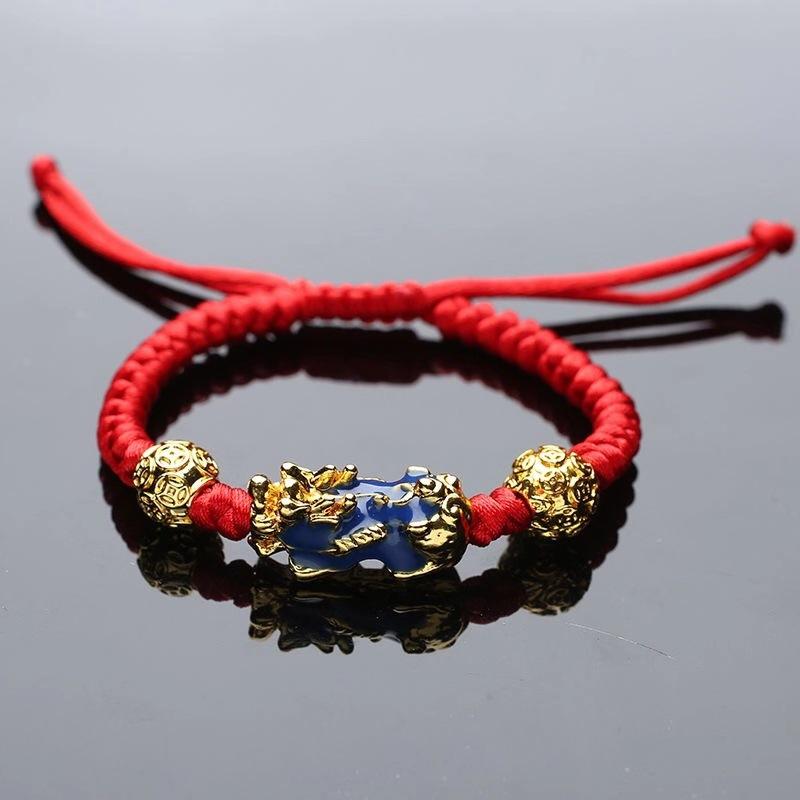 Color Changing Pixiu Lucky Rope Bracelet - FengshuiGallary