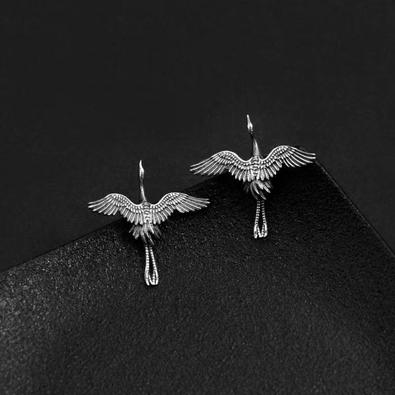 Crane Earrings - FengshuiGallary