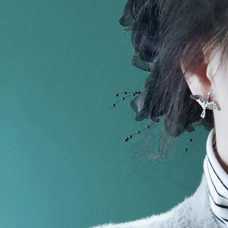 Crane Earrings - FengshuiGallary