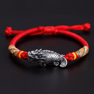 Dragon Fish String Wealth Bracelet - FengshuiGallary