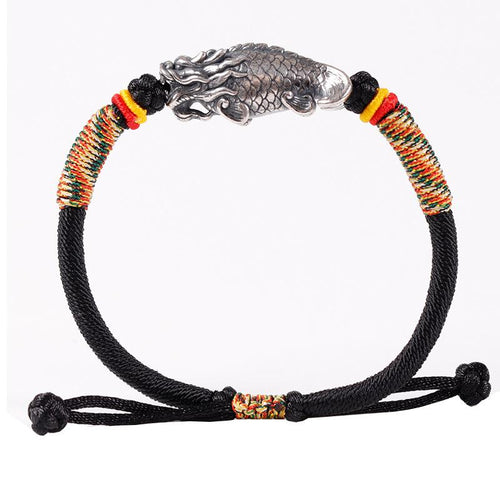 Dragon Fish String Wealth Bracelet - FengshuiGallary