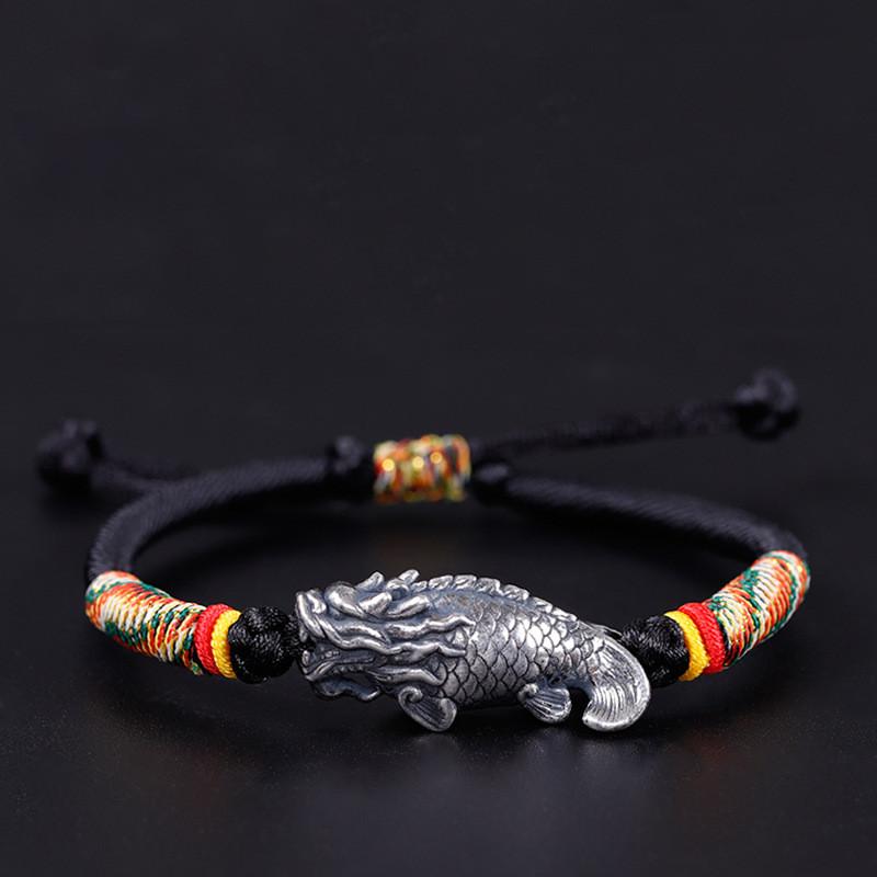 Dragon Fish String Wealth Bracelet - FengshuiGallary