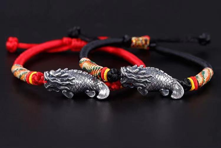 Dragon Fish String Wealth Bracelet - FengshuiGallary