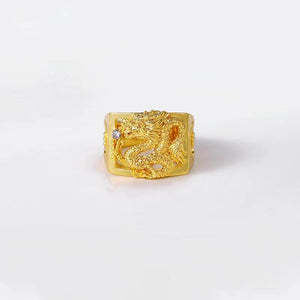 Dragon Ring-Zirconia Crystal - FengshuiGallary