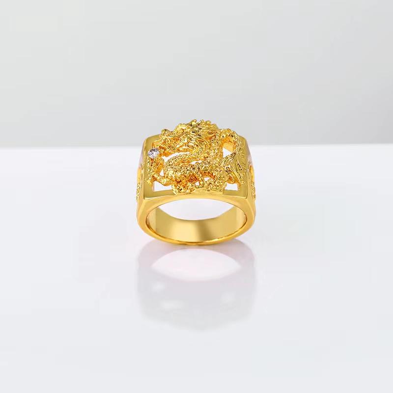 Dragon Ring-Zirconia Crystal - FengshuiGallary
