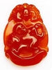 Natural Red Agate 12 Chinese Zodiac Pendant - FengshuiGallary