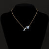 Enamel Magpie Pearl Lucky Pendant Necklace - FengshuiGallary