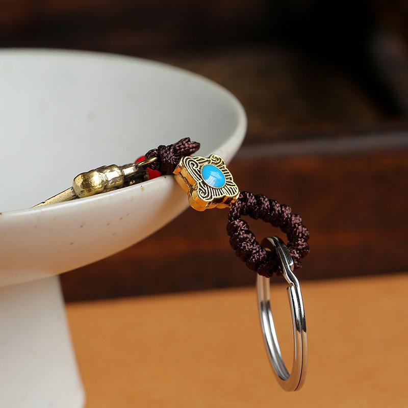 Feng Shui Abacus Lucky Keychain-Pixiu Charm - FengshuiGallary