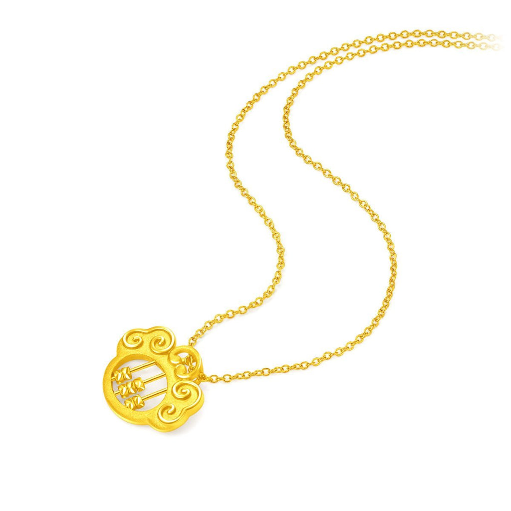 Feng Shui Abacus Lucky Pendant Necklace - FengshuiGallary