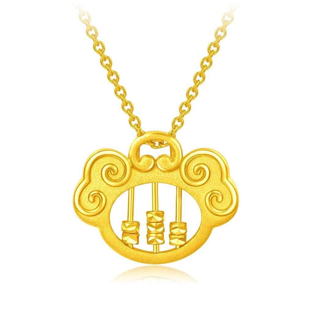 Feng Shui Abacus Lucky Pendant Necklace - FengshuiGallary