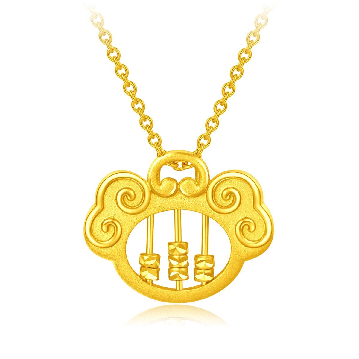 Feng Shui Abacus Lucky Pendant Necklace - FengshuiGallary